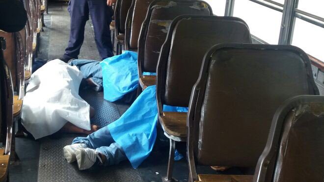 ataque a buses