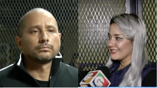 El Fantasma y esposa