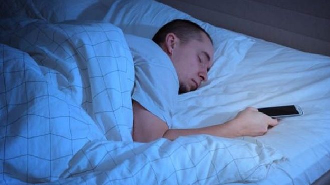 celular, Dormir, salud