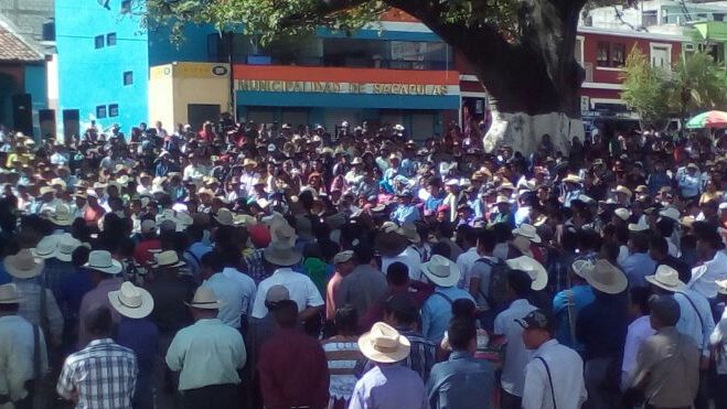 Protesta, Compromisos, Sacapulas