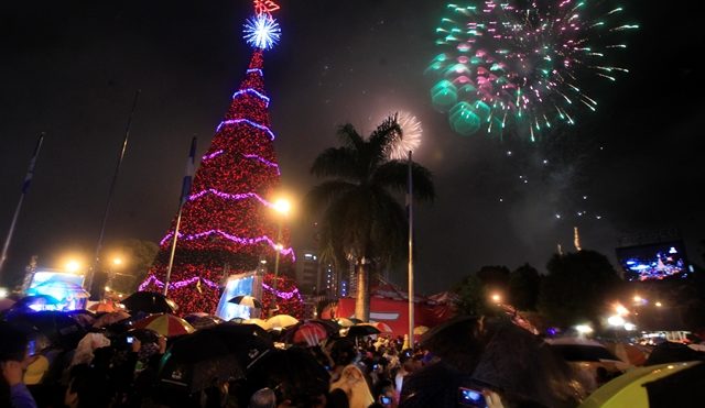 Festividades navideñas vias