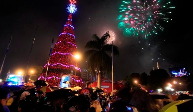 Festividades navideñas vias