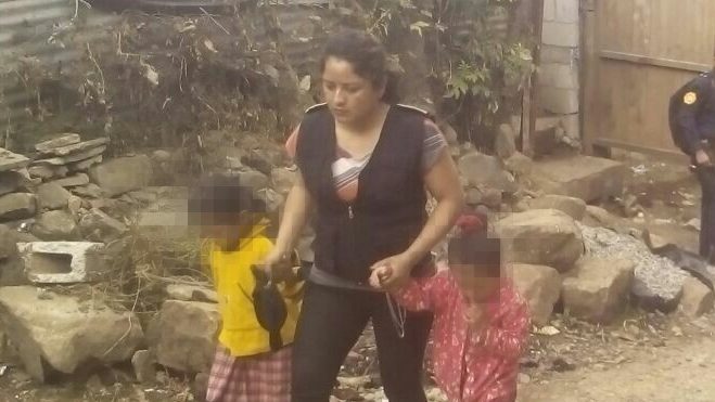 niños rescatados
