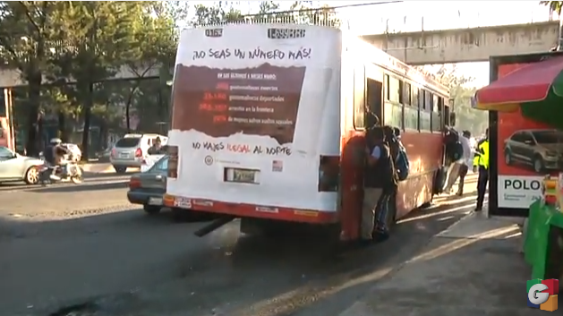 pilotos violencia transporte guatevision