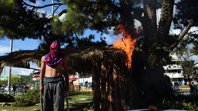 La Sexta; Arzú Manifestación destrucción vendedores