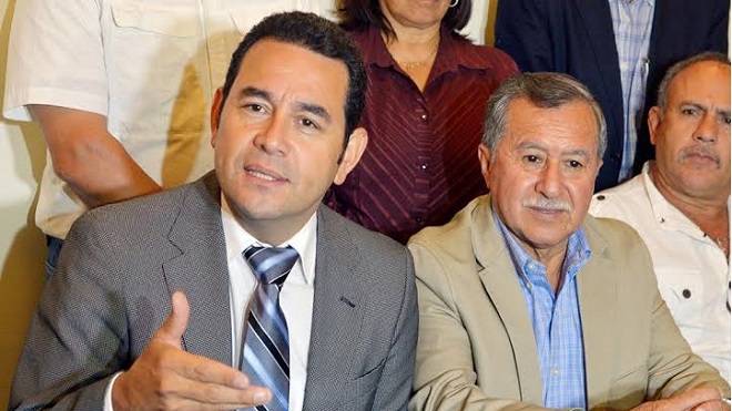 Edgar Ovalle, interpol Jimmy morales