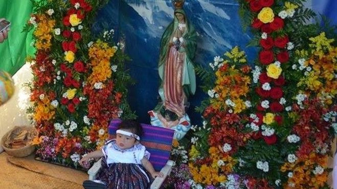 485 años de apariciones de la virgen morena.