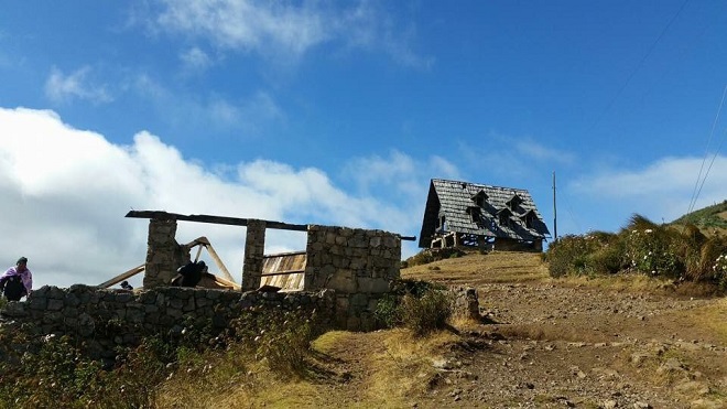 Emblemático mirador de Huehuetenango sufre daños por fuerte vientos