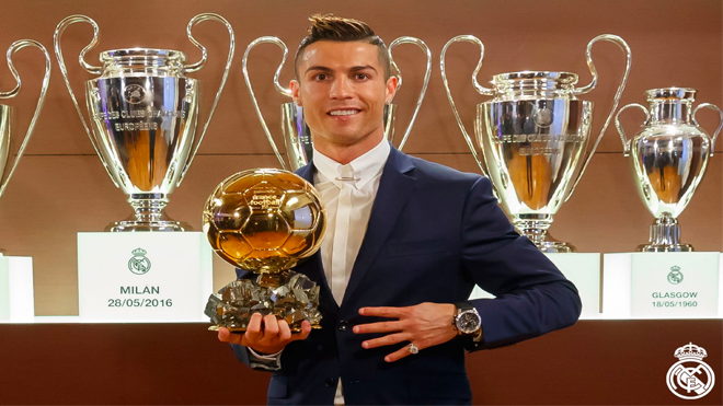 Cristiano Ronaldo 01 Balón de Oro