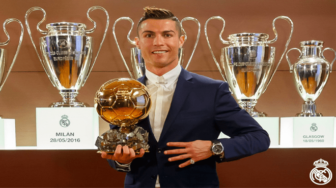 Cristiano Ronaldo 01 Balón de Oro