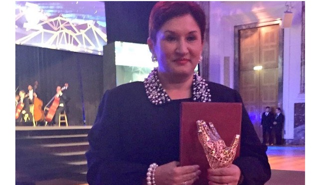 Thelma Aldana recibe el premio internacional Excelencia Anticorrupción