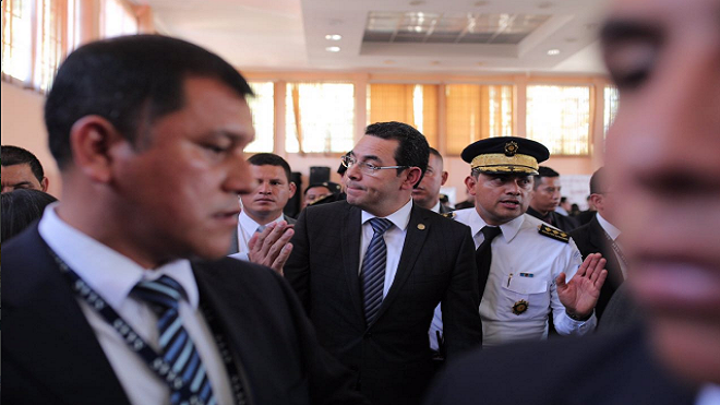 prensa Jimmy Morales