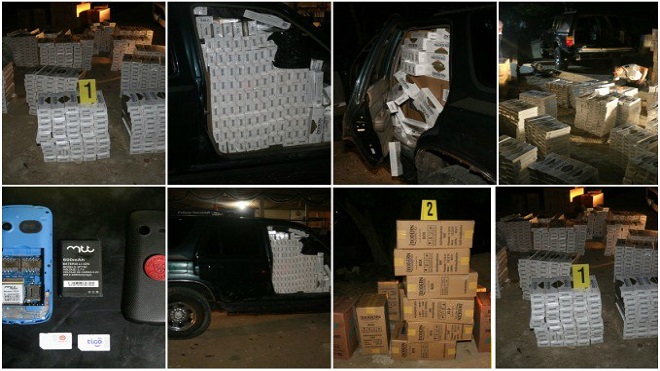 Incautan 400 mil cigarros de contrabando en Petén