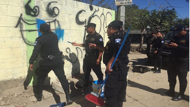 PNC busca recuperar espacios acaparados por pandilleros