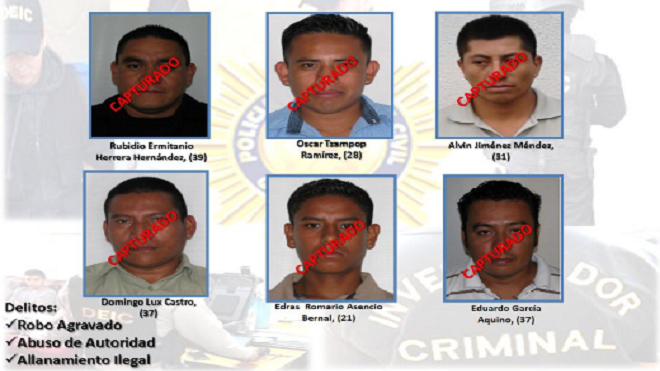 Agentes de la PNC realizaban allanamientos ilegales