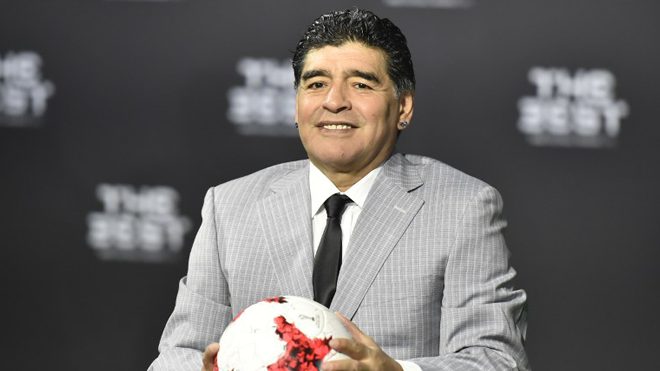 Diego Maradona 2017 FIFA Awards