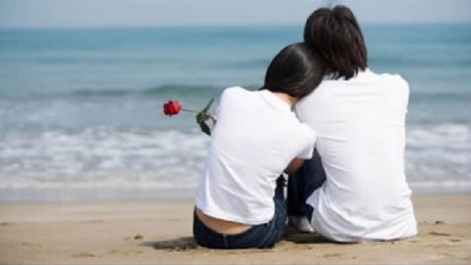 seres humanos enamorados