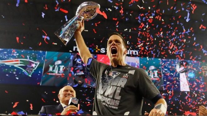 GETTY IMAGES Tom Brady y los Patriots han marcado una era en la historia del fútbol americano.