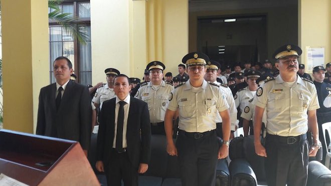 PNC realiza honras para agente que perdió la vida