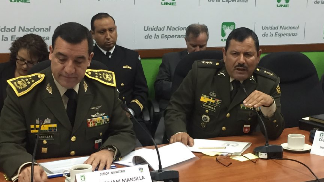 Ministerio de la Defensa y ministro