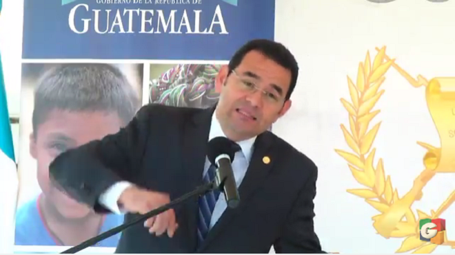 Cualquiera puede ser presidente: dice Jimmy Morales