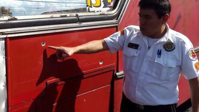 Cuarto ataque contra el transporte público en la capital