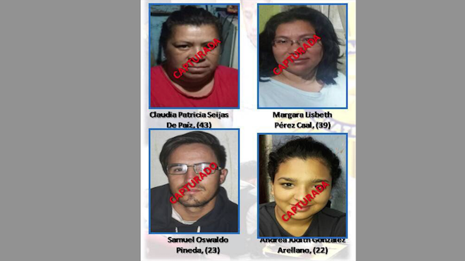 4 extorsionistas capturados, recibían ordenes de la cárcel