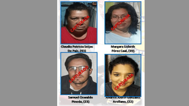 4 extorsionistas capturados, recibían ordenes de la cárcel