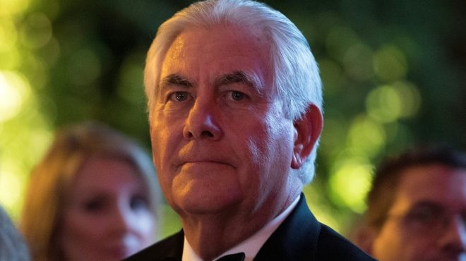 AFP/Archivos / Jim WatsonRex Tillerson el 17 de enero de 2017 en Washington