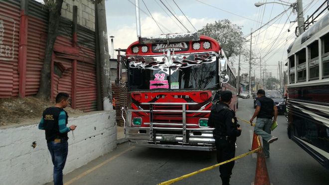 Otro ataque al transporte público, ahora en el Milagro