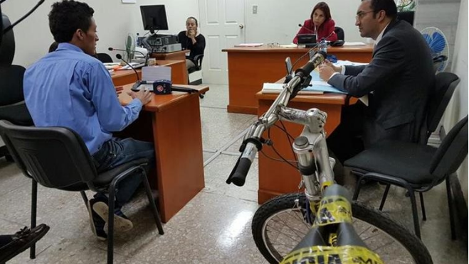 Se robó una bicicleta y ahora podría enfrentar 10 años de cárcel