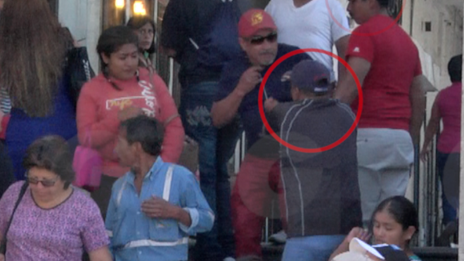 Ladrones del Centro Histórico captados en vídeo