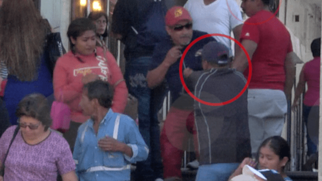 Ladrones del Centro Histórico captados en vídeo