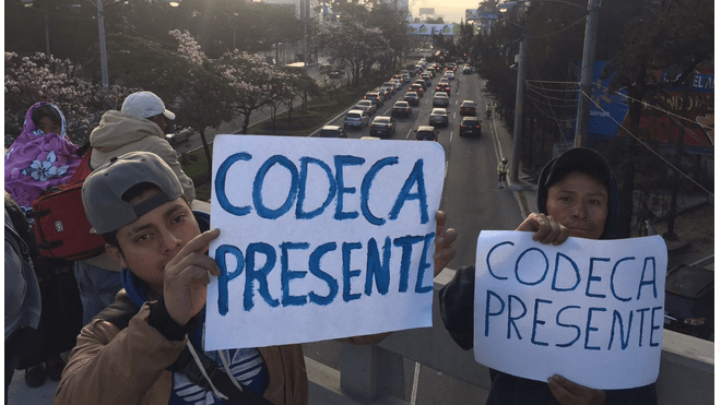protestas CODECA CNOC