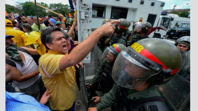Venezuela protesta de opositores