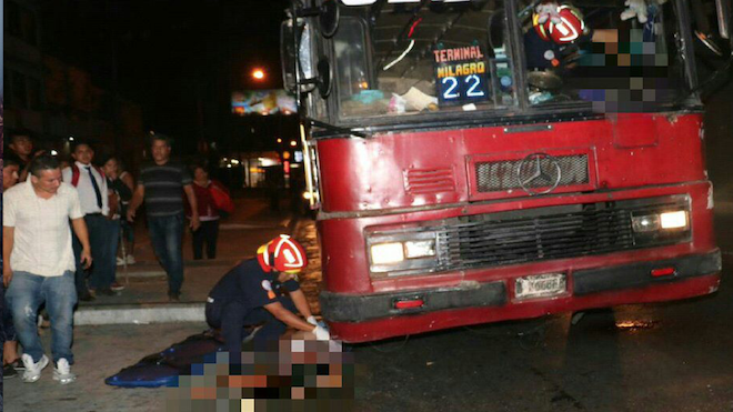 ¡Urgente! Pandilleros cumplen su amenaza, asesinan a piloto y ayudante