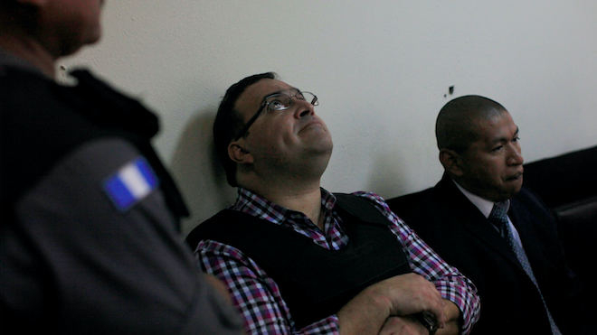 Javier Duarte llega a Tribunales