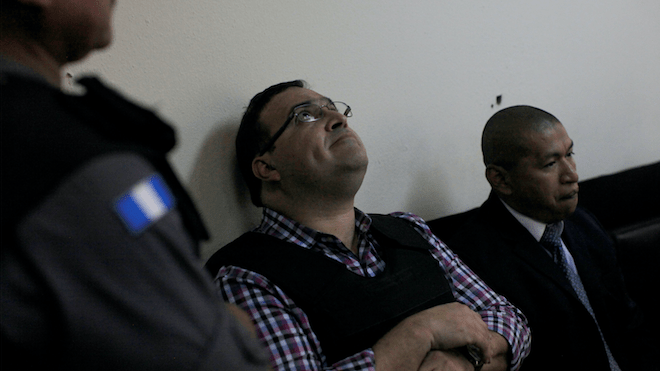 Javier Duarte llega a Tribunales
