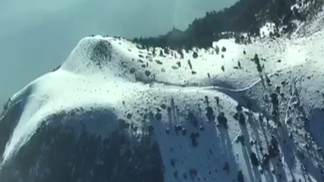 Muy bonitos se ven los volcanes con nieve, pero cuando se descongelen estas serán las consecuencias