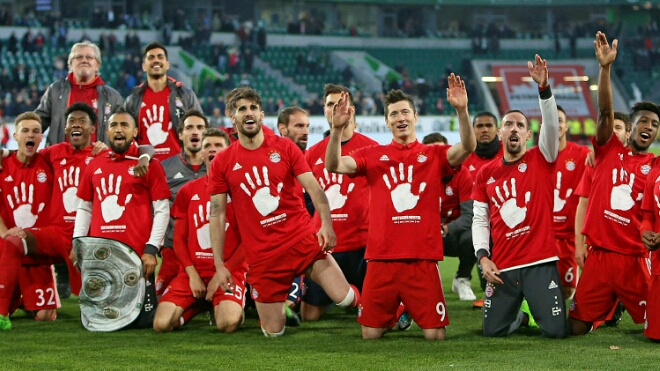 Cinco títulos del Bayern Munich