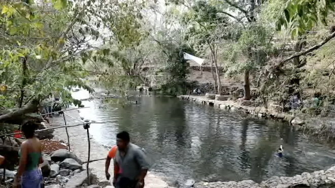La poza de La Pila, un remanso natural para disfrutar este verano en Ipala