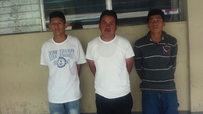 Capturan a 8 pandilleros, 5 son menores pretendían matar a un piloto