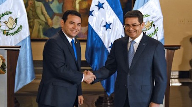 Guatemala y Honduras formalizarán unión aduanera para reforzar comercio