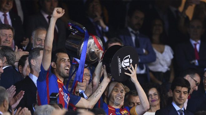 Un inspirado Messi ayuda al Barcelona a ganar su 29ª Copa del Rey