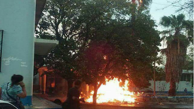 Cae rayo en hospital Regional de Zacapa