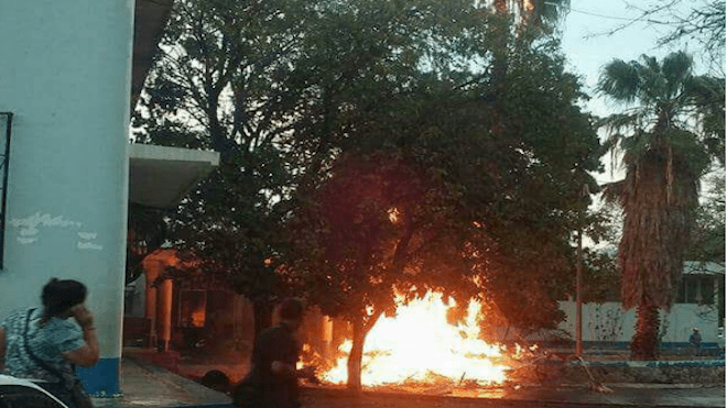 Cae rayo en hospital Regional de Zacapa