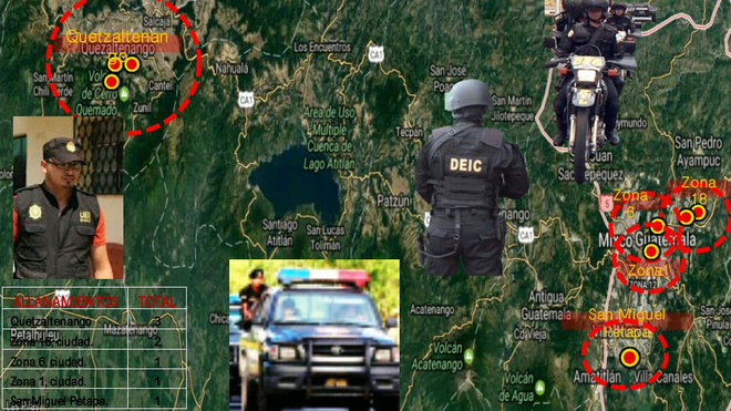 Trabajadores del MP capturados. Operación Cisne Blanco II