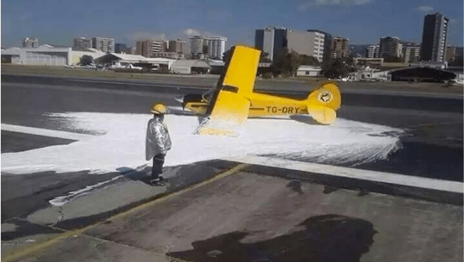 Se registran dos accidentes que involucran a avionetas en La Aurora