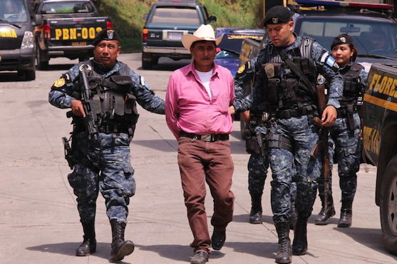 Presunto violador capturado durante Estado de Sitio.