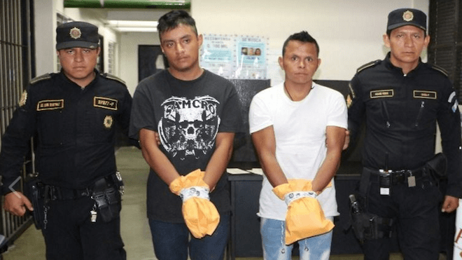 Caen presuntos mareros de la Mara Salvatrucha, luego de matar a dos personas